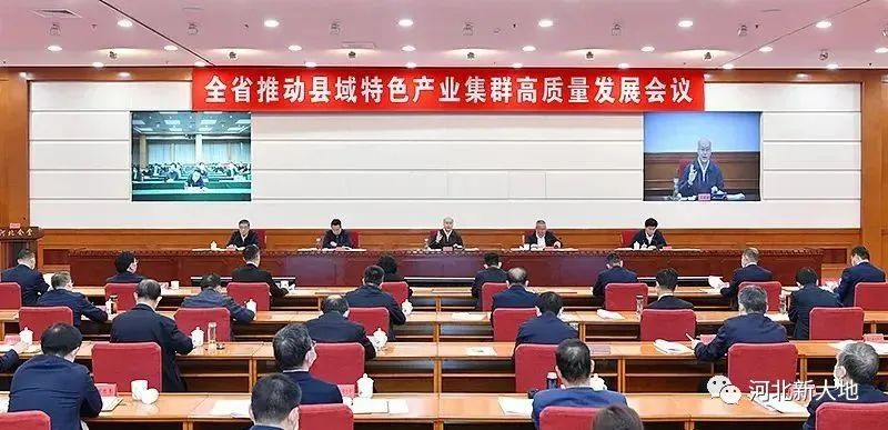 河北新大地荣获全省首批县域特色产业集群“领跑者”称号